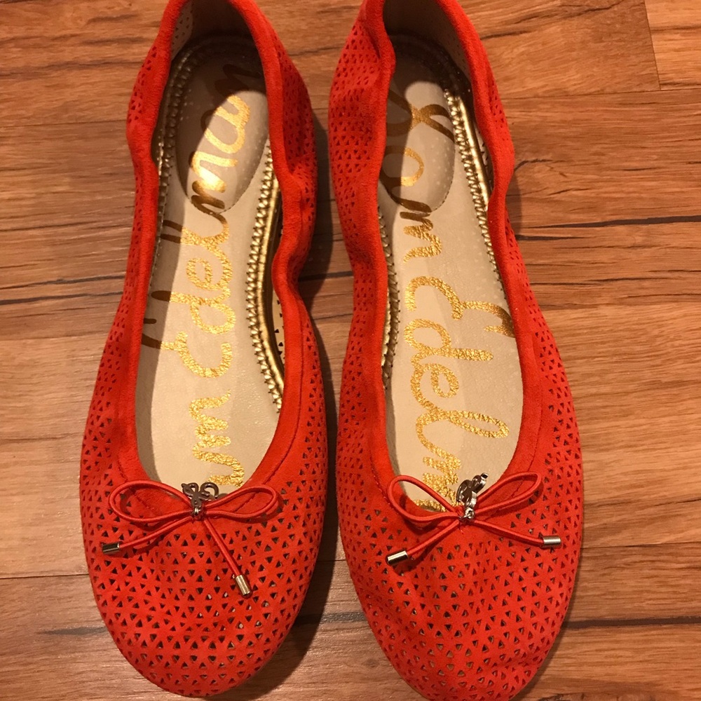 Red flats Sam Edelman